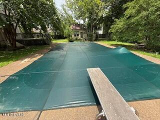 56 John St, Clarksdale, MS 38614 - view of pool with a diving board