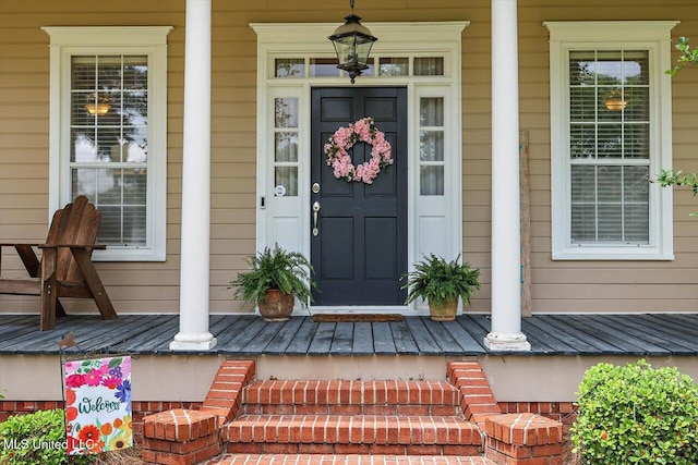 911 Tetbury Pl, Brandon, MS 39047 - entrance to property with a porch
