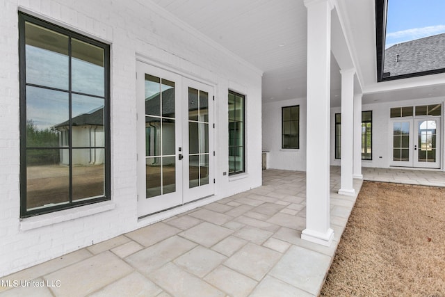 54 Windermere Blvd, Madison, MS 39110 - view of patio / terrace featuring french doors