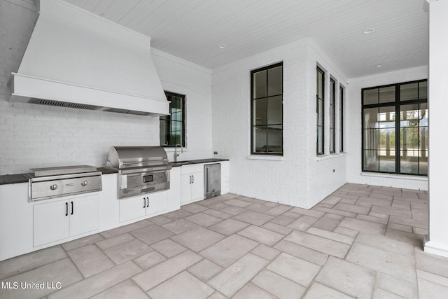 54 Windermere Blvd, Madison, MS 39110 - view of patio / terrace with grilling area, a sink, and area for grilling