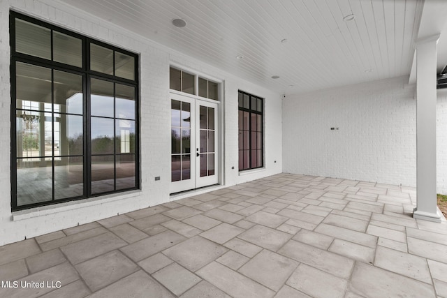 54 Windermere Blvd, Madison, MS 39110 - view of patio / terrace featuring french doors