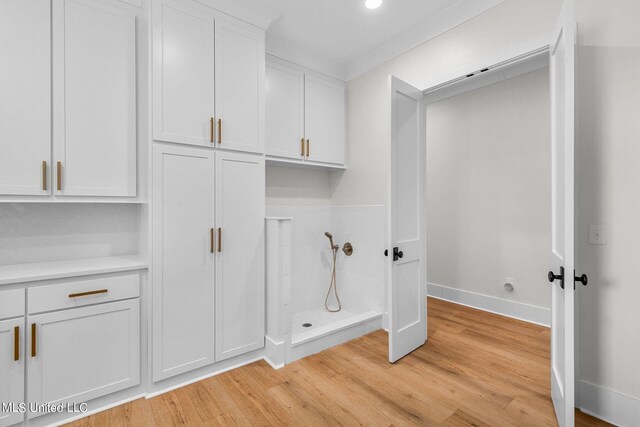 54 Windermere Blvd, Madison, MS 39110 - washroom with light wood-style floors, baseboards, and recessed lighting