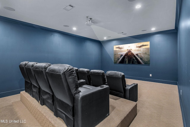 54 Windermere Blvd, Madison, MS 39110 - cinema with carpet, recessed lighting, and baseboards