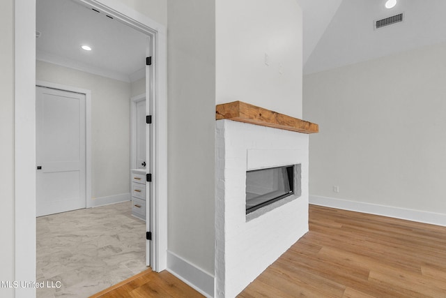 54 Windermere Blvd, Madison, MS 39110 - hallway featuring baseboards, recessed lighting, and light wood-style flooring