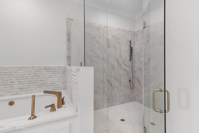 54 Windermere Blvd, Madison, MS 39110 - bathroom with a shower stall and a garden tub