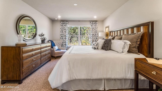 9624 Reserve Blvd, Biloxi, MS 39532 - bedroom with light carpet and recessed lighting