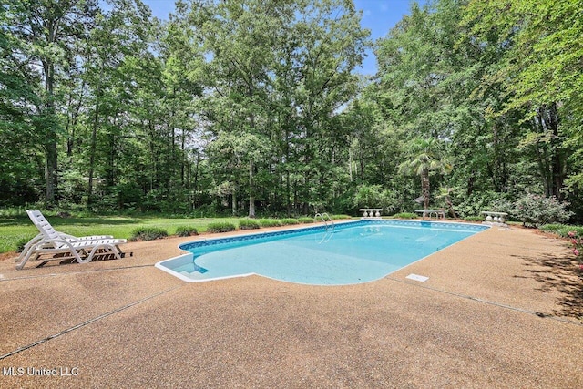1507 W Flowers Rd, Terry, MS 39170 - outdoor pool featuring a patio
