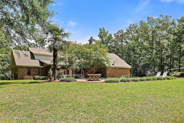 1507 W Flowers Rd, Terry, MS 39170 - view of front facade featuring a front lawn