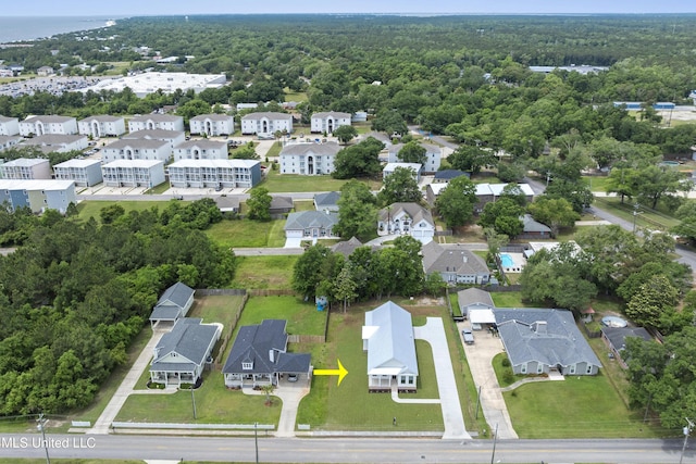 217 White Harbor Rd, Long Beach, MS 39560 - aerial view with a residential view and a view of trees