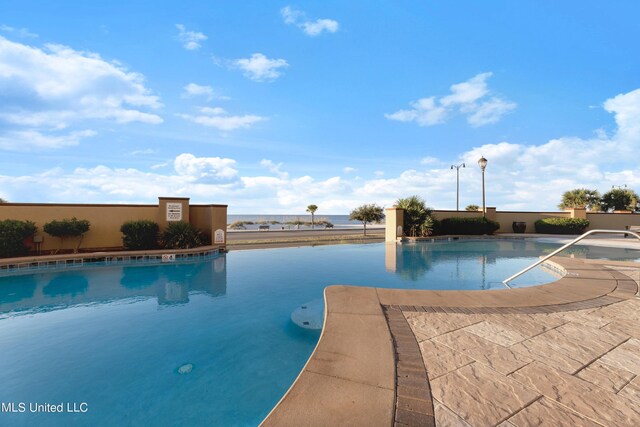 view of community pool