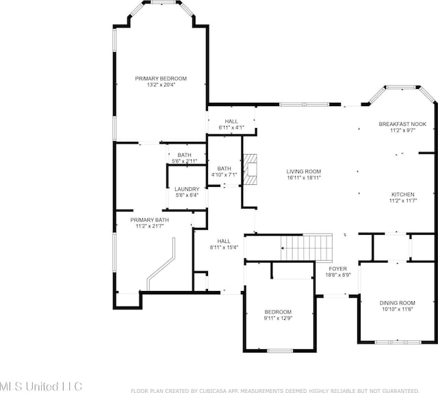 5110 Kensington Creek Dr, Southaven, MS 38672 - view of floor plan / room layout