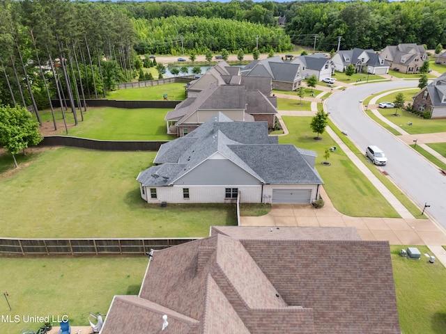 5110 Kensington Creek Dr, Southaven, MS 38672 - aerial perspective of suburban area