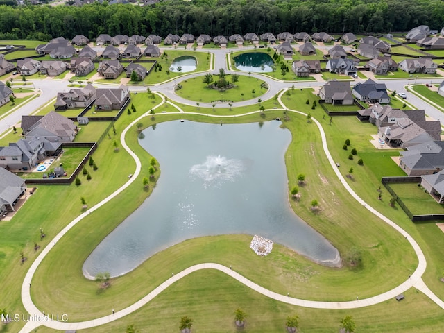 5110 Kensington Creek Dr, Southaven, MS 38672 - aerial perspective of suburban area featuring a nearby body of water