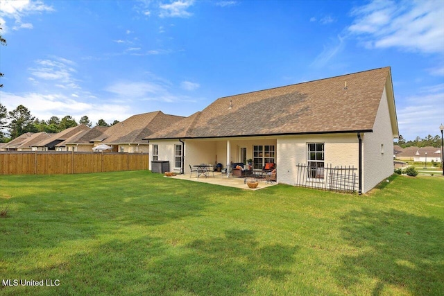 122 Seymour Dr, Madison, MS 39110 - rear view of property featuring a patio and a shingled roof