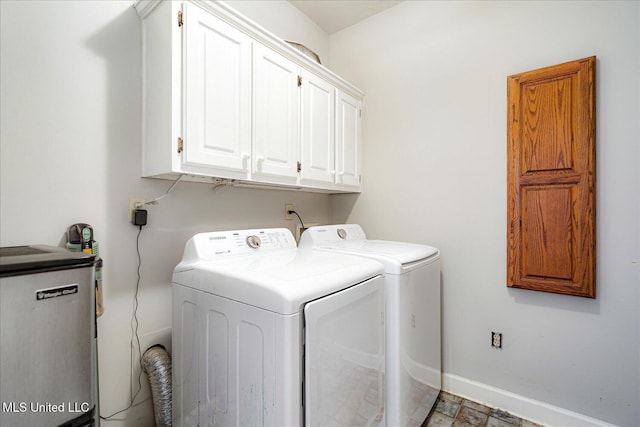 6193 Spring Hill Dr, Olive Branch, MS 38654 - laundry room with independent washer and dryer, cabinet space, and water heater