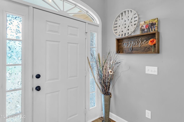 3007 Cross Point Cv, Brandon, MS 39042 - foyer with plenty of natural light