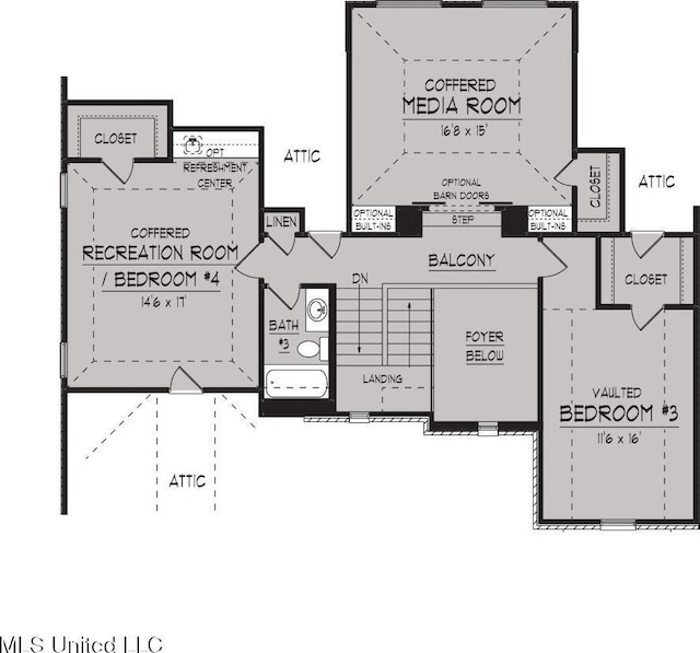 8021 Christian Ct, Olive Branch, MS 38654 - floor plan / room layout