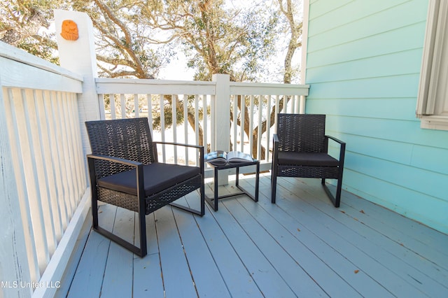 6717 Belle Fontaine Dr, Ocean Springs, MS 39564 - view of wooden terrace