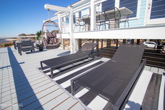 6717 Belle Fontaine Dr, Ocean Springs, MS 39564 - view of deck