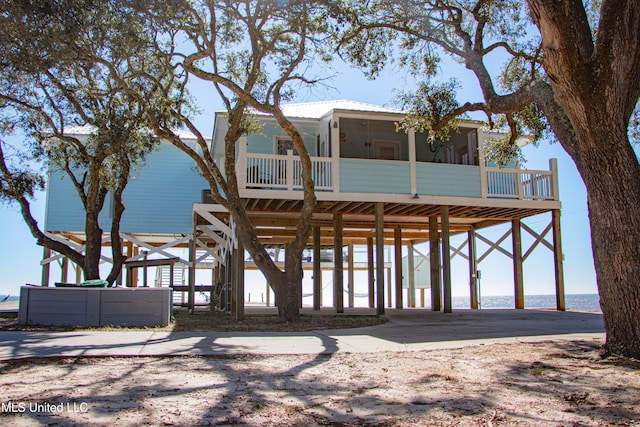 6717 Belle Fontaine Dr, Ocean Springs, MS 39564 - dock area with a water view