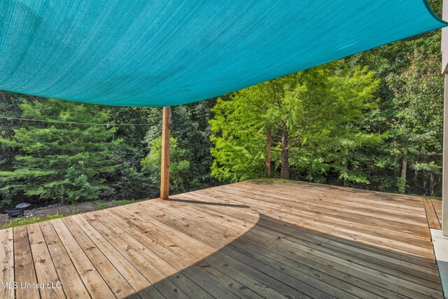 832 Reunion Place Cir, Biloxi, MS 39532 - view of wooden deck