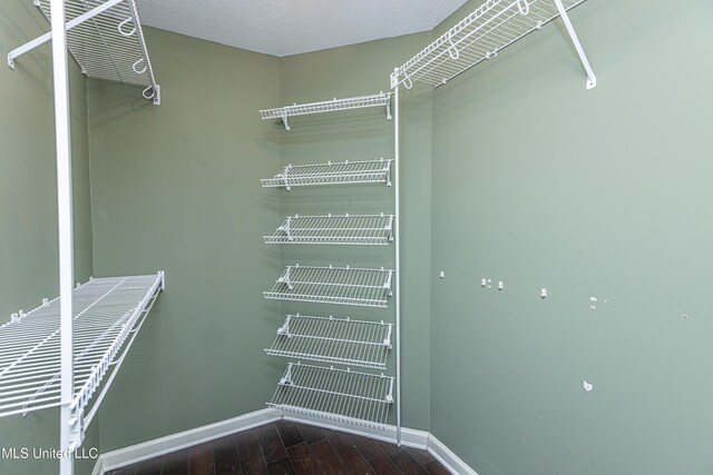 159 Basswood Cir, Brandon, MS 39047 - walk in closet with hardwood / wood-style flooring