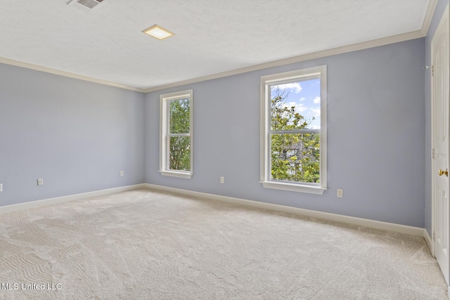 1034 Northpointe Dr, Jackson, MS 39211 - carpeted spare room featuring crown molding and baseboards