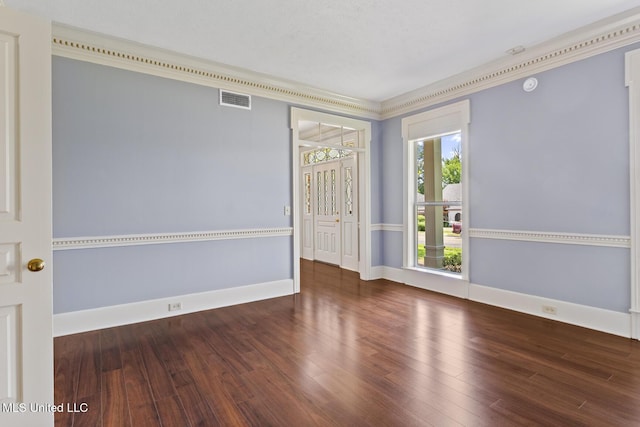 1034 Northpointe Dr, Jackson, MS 39211 - spare room with wood finished floors, baseboards, and a smoke detector
