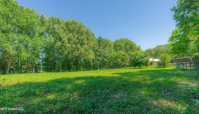 4005 Warriors Trl, Vicksburg, MS 39180 - view of yard with a view of trees