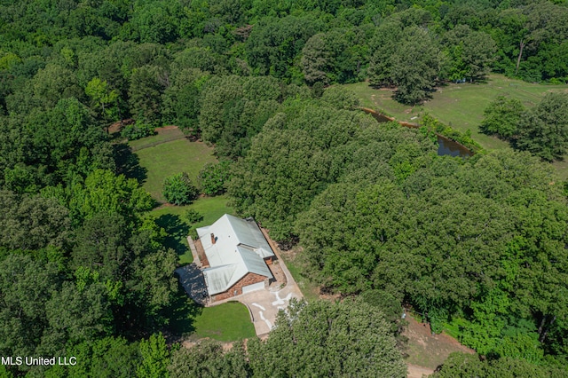 4005 Warriors Trl, Vicksburg, MS 39180 - bird's eye view of a forest
