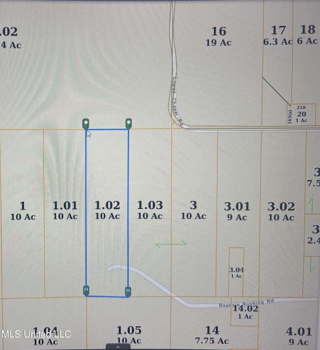 Beansie Rushing Rd, Foxworth MS, 39483 land for sale