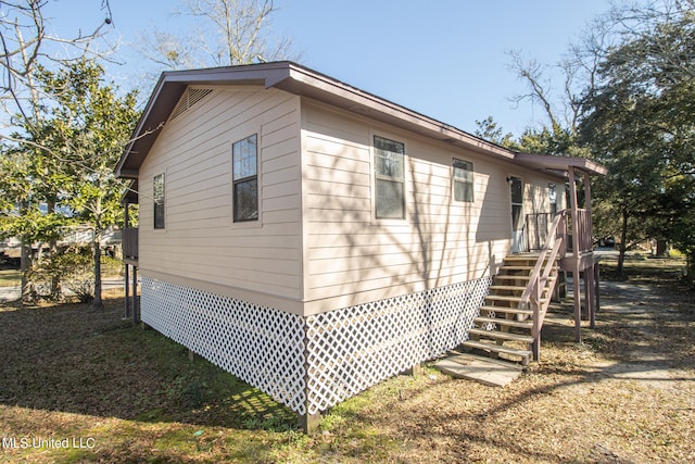 view of property exterior