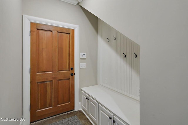 view of mudroom