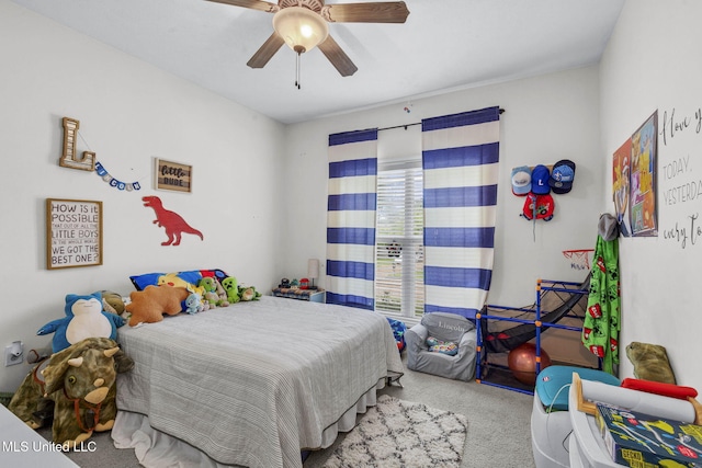 115 Deer Creek Cv, Madison, MS 39110 - bedroom with carpet flooring and ceiling fan