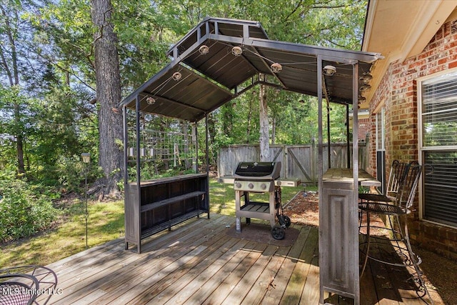 412 Dunlin Ct, Brandon, MS 39047 - deck with a grill
