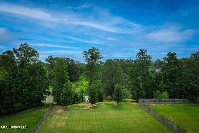 view of yard