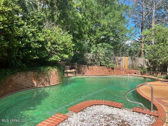 view of pool