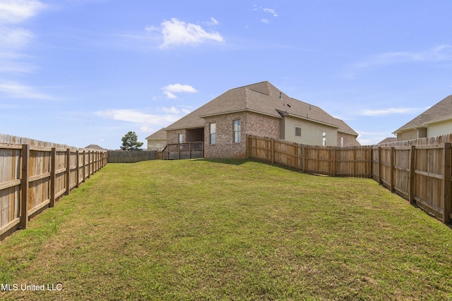 212 Ashbury Cv, Canton, MS 39046 - view of yard featuring a fenced backyard