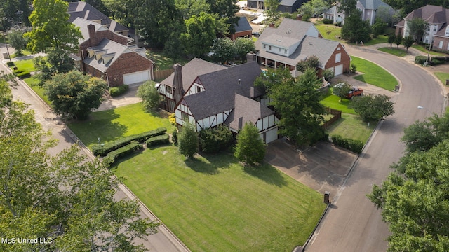 316 Meadow Creek Pl, Jackson, MS 39211 - aerial perspective of suburban area