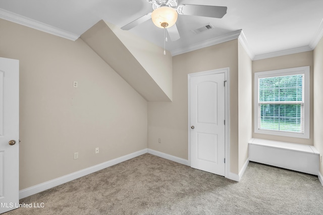 413 Miles Cv, Brandon, MS 39047 - additional living space featuring carpet flooring, a ceiling fan, and baseboards