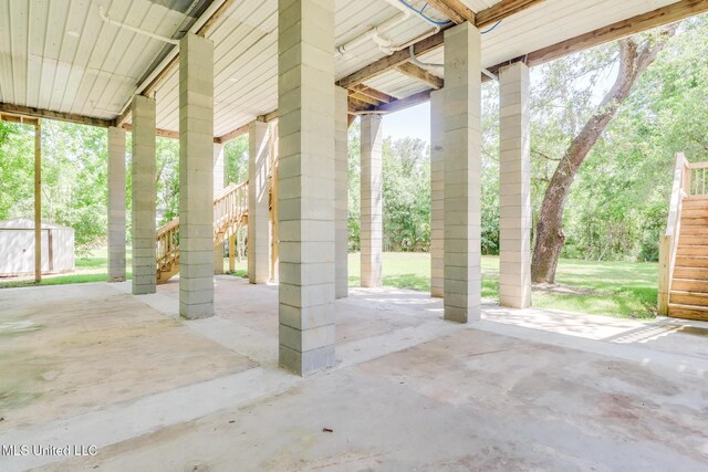 11014 Gannet St, Bay Saint Louis, MS 39520 - view of patio with stairs