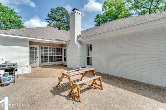 221 Boxwood Cir, Brandon, MS 39047 - view of patio featuring outdoor dining area