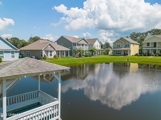 property view of water