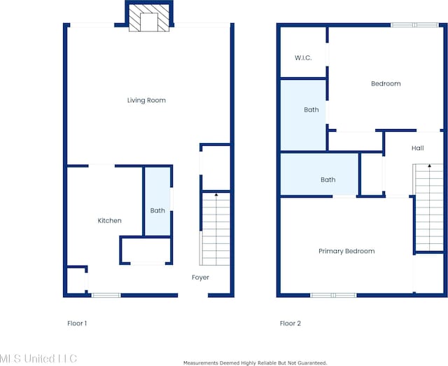257 Highpoint Dr Unit 257, Diamondhead, MS 39525 - view of floor plan / room layout
