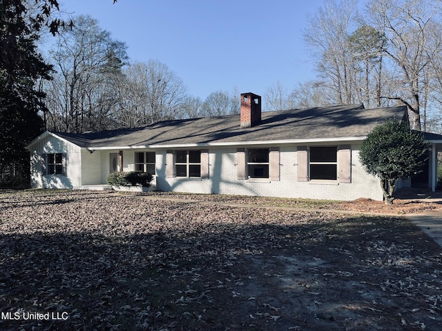 view of rear view of house