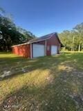 6709 Caraway Rd, Moss Point, MS 39562 - view of detached garage