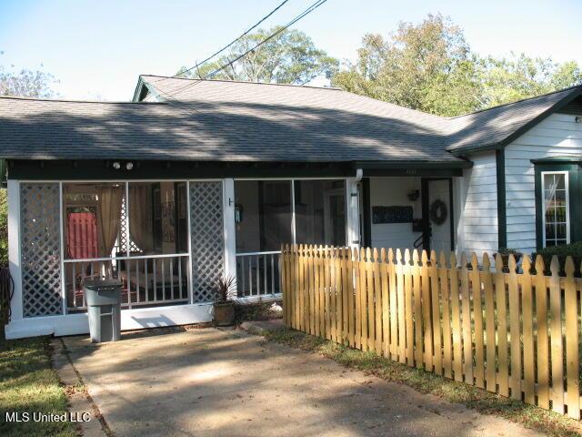 view of ranch-style home