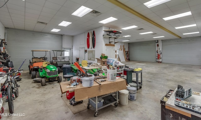 904 Northwood Cir, Brandon, MS 39047 - garage with visible vents