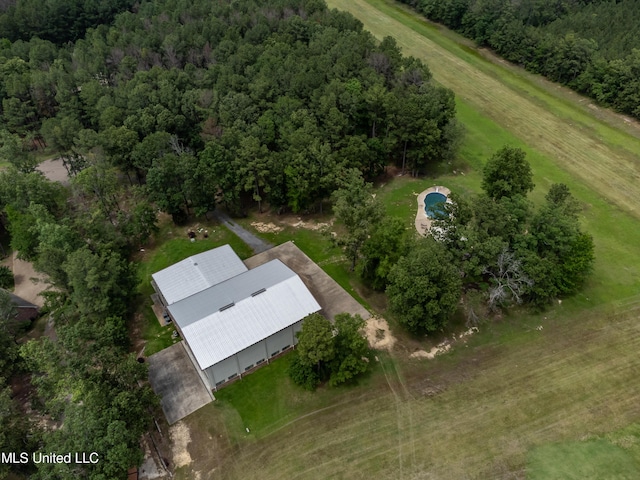 904 Northwood Cir, Brandon, MS 39047 - bird's eye view with a forest view