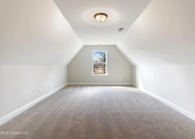3752 Roland Dr, Southaven, MS 38672 - bonus room featuring carpet floors, lofted ceiling, and baseboards